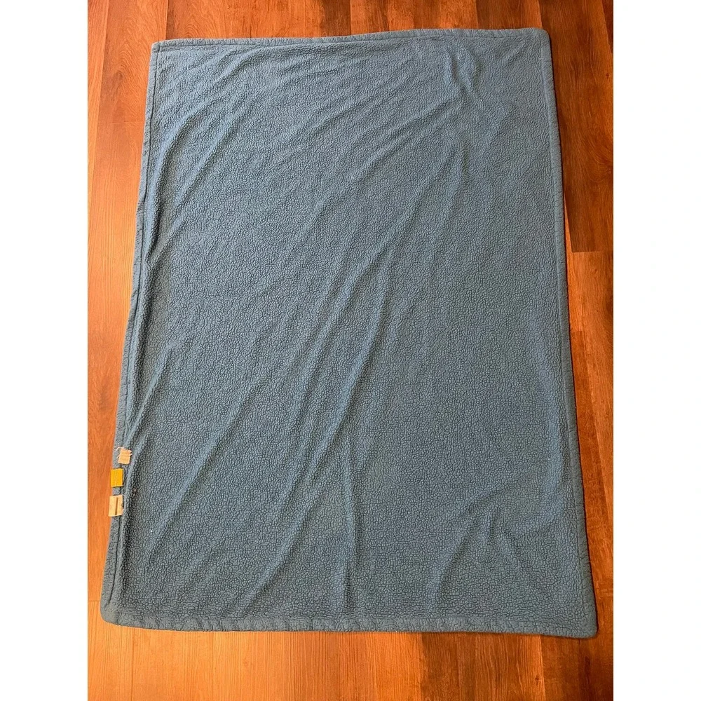Minions Pirate Throw Blanket Blue Sherpa Fleece 60x35 Despicable Me Illumination